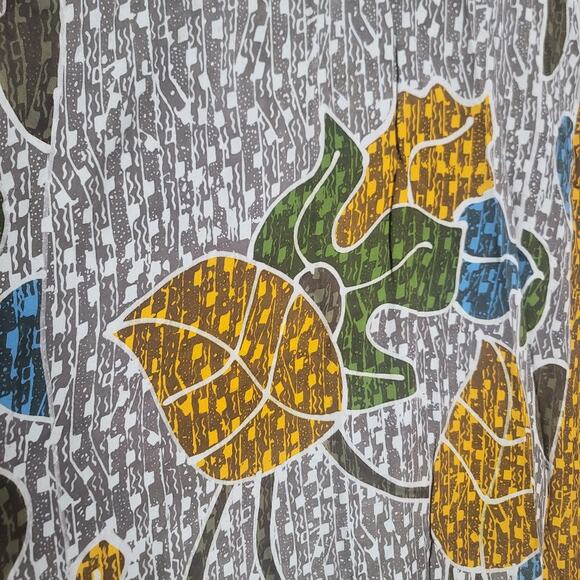 Womens House Dress ONE SIZE fits most Kaftan Beach CoverUp Cotton Colorful NEW - Picture 3 of 7